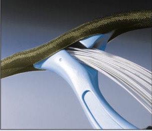 PET Braided Sleeving UV Reactive