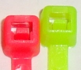 colored zip ties
